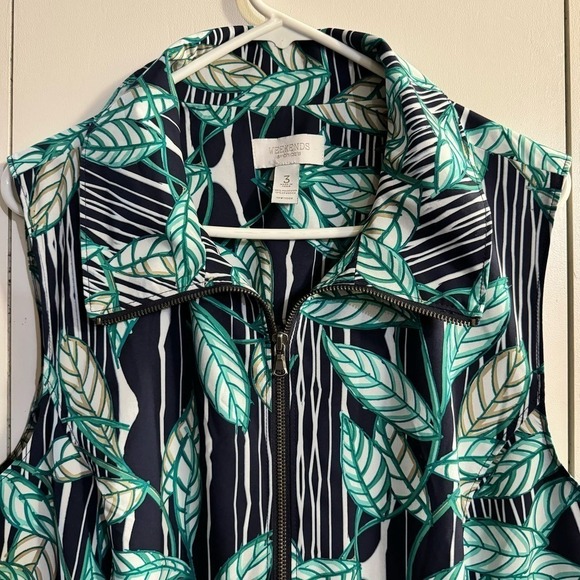Chico’s Full Zip Lightweight with Pockets Vest Size XL - Picture 2 of 5